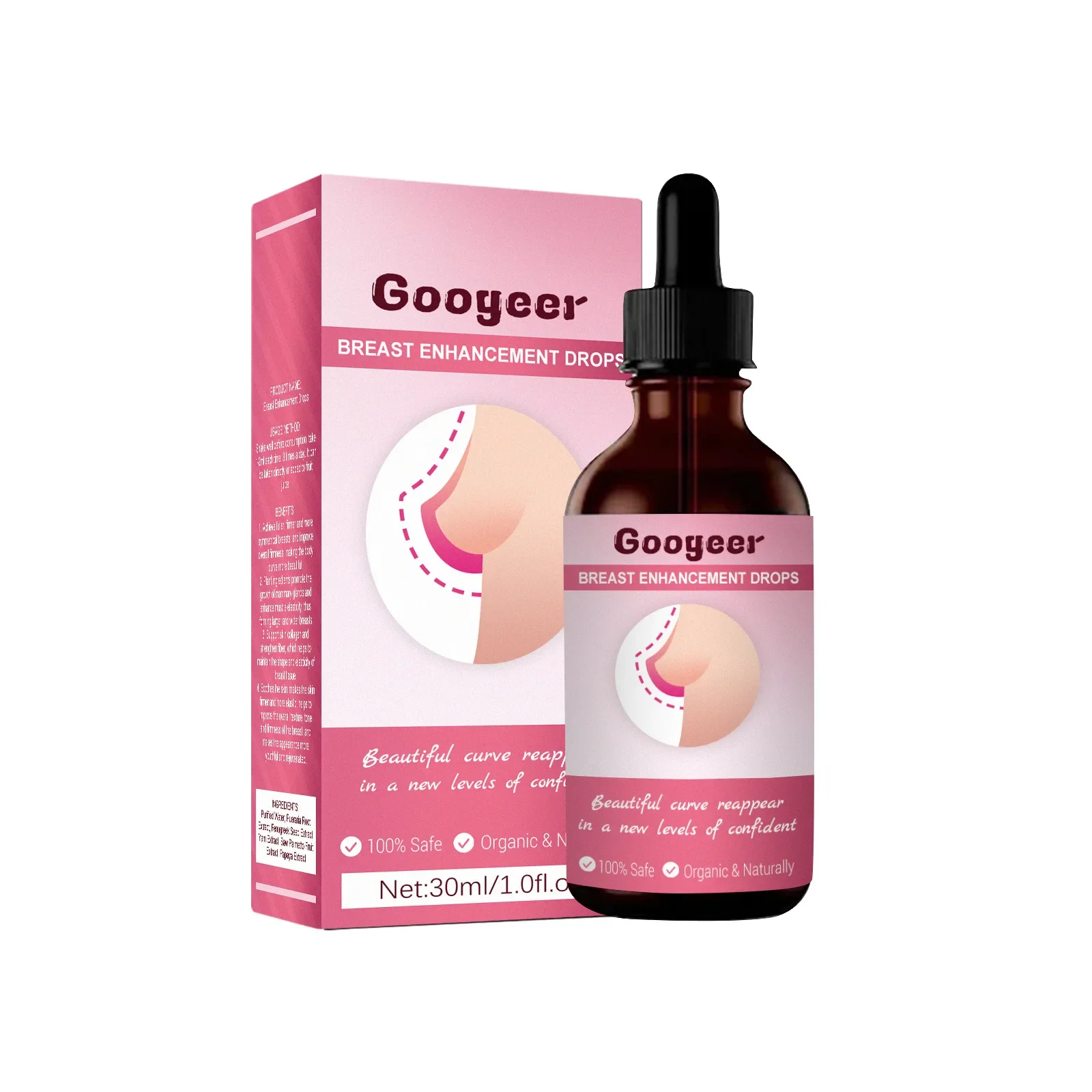 Breast Enlargement Essential Oil Chest Enhancement Bust Plump Up Growth Enlarging Oil Anti Sagging Lift Firming Breast Enlarge