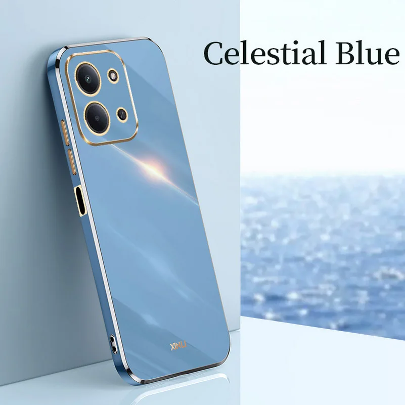 ل Redmi 15C 15 C 6D ضفيرة لينة حافظة هاتف من البولي يوريثان ل Redmi 15C تصفيح لينة سيليكون للصدمات حامي الغطاء الخلفي