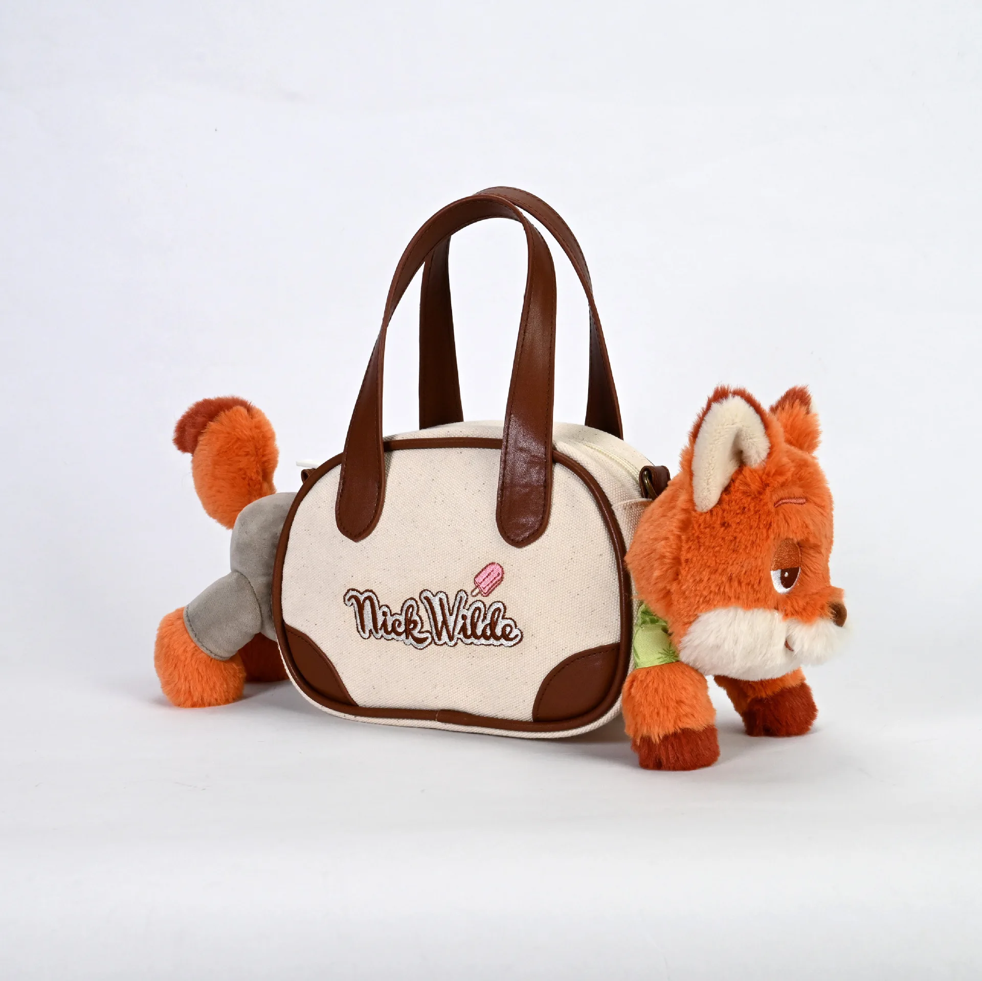 

Официальная лицензированная плюшевая сумка Disney Zootopia Джуди Хоппс, джинсовая сумка-кроссбоди с мультяшным персонажем, мягкая игрушка для детей и взрослых, сумка-игрушка для детей