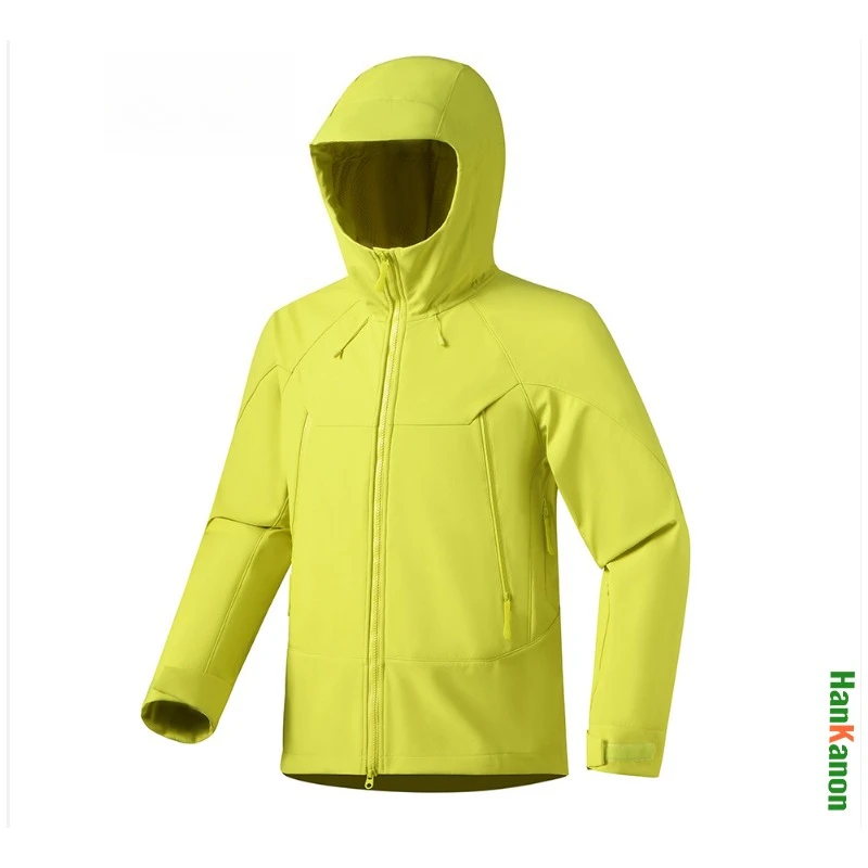 Factory Direct Sales! New Arrival Single-Layer Soft Shell Couple Style Cold-Resistant & Breathable Warm Casual Outdoor Jacket