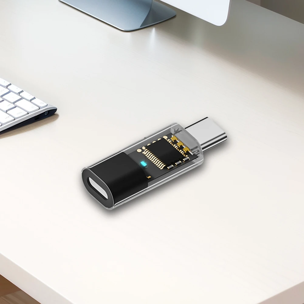 Ligting Female To Type C Male Adapter for Apple Pencil 1st Generation Bluetooth-Compatible Stylus Pen Charge Adapter