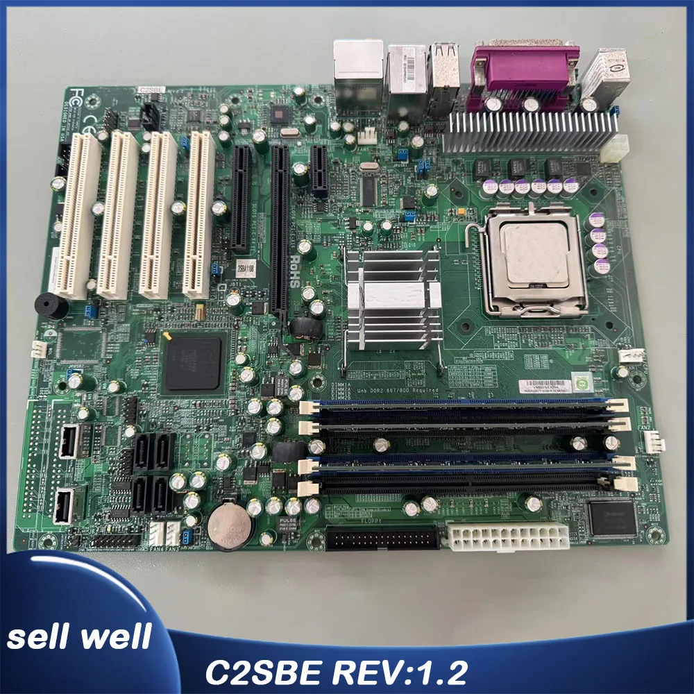 FOR S-u-p-e-r-m-i-c-r-o Industrial motherboard C2SBE REV:1.2