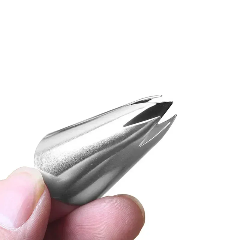 Open Star Pastry Tips for Cakes Confectionery 6 Teeth 1M Cream Pastry Nozzles reposteria Fondant Decorating Tips Baking Tools