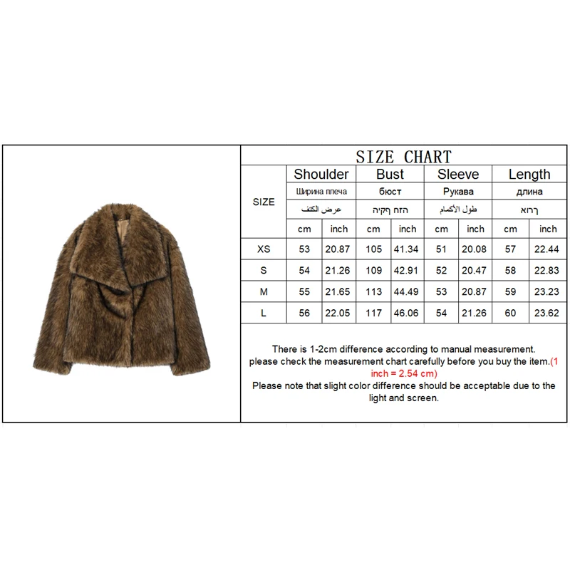 Guobioziy Women's Slim-Fit Faux Wool Short Jacket 2026 Autumn/Winter New Arrival European Fashion Trendy Fringe High-Street