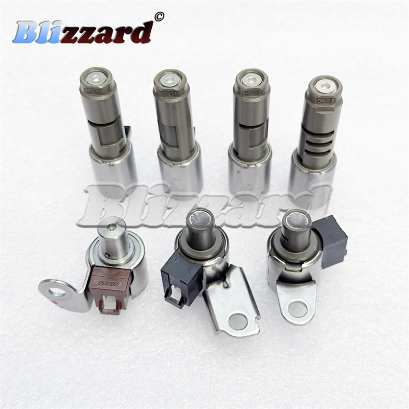 7Pcs U150 U151 U151E U250E Transmission Solenoid Valve For 2002-2014 Toyota Alphard Camry RAV4