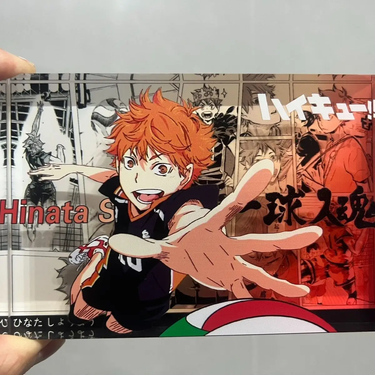 

Anime Haikyuu!! Shoyo Hinata Cosplay Acrylic Desktop Ornament Stuck Brick Standing Sign Cartoon Decorate Indicative Board Gift