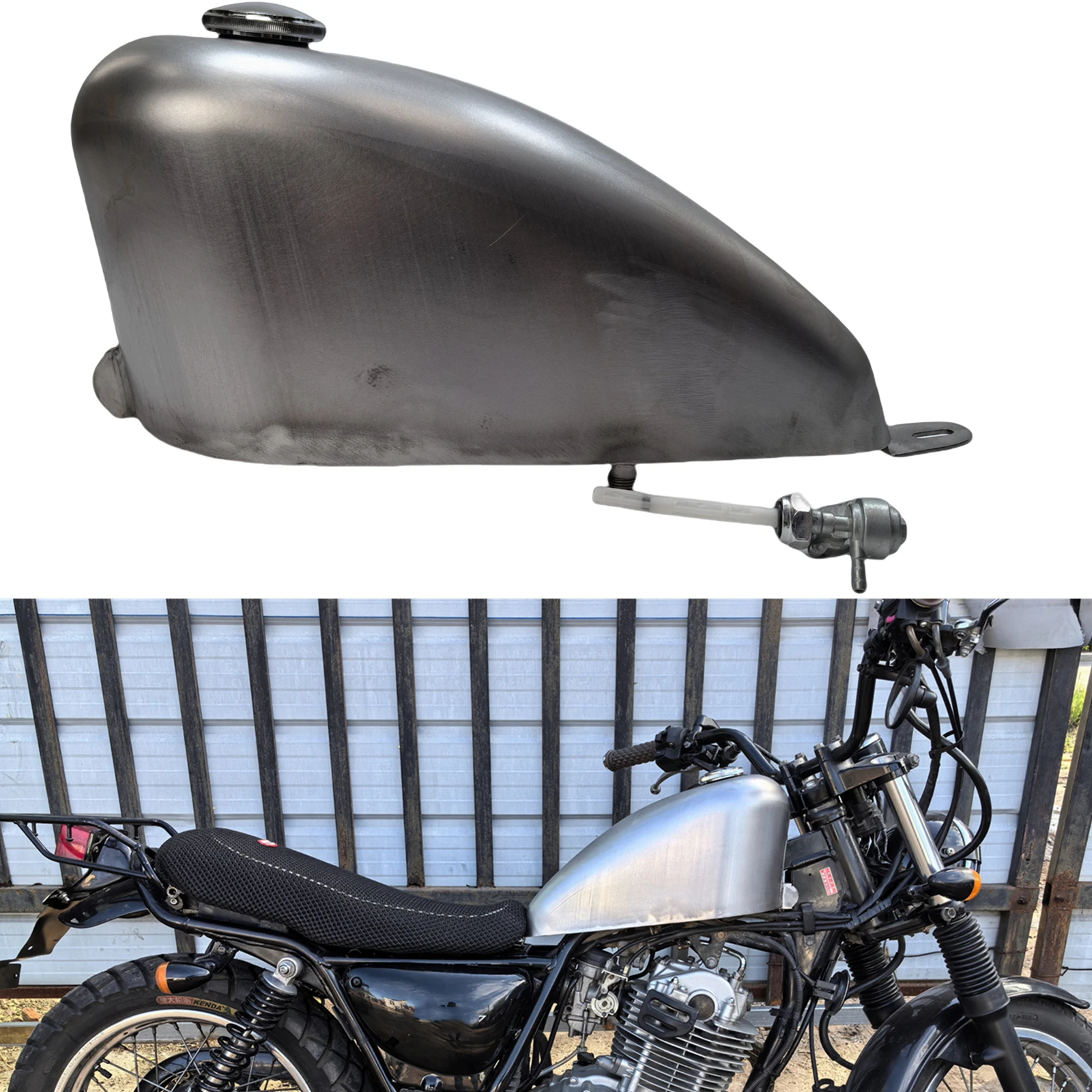 7L Motorbike Petrol Gas Fuel Tank For SUZUKI GrassTracker250 Before 2016 Motorcycle Oil Tank Replacement