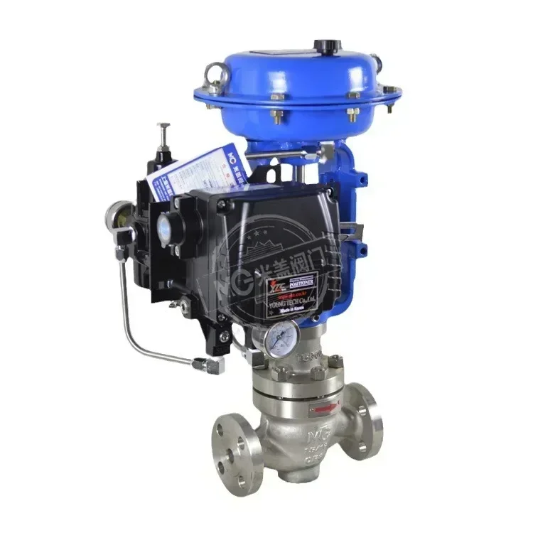 Pneumatic diaphragm regulating valve CV3000DN25DN50 surfacing valve seat flow regulating pressure