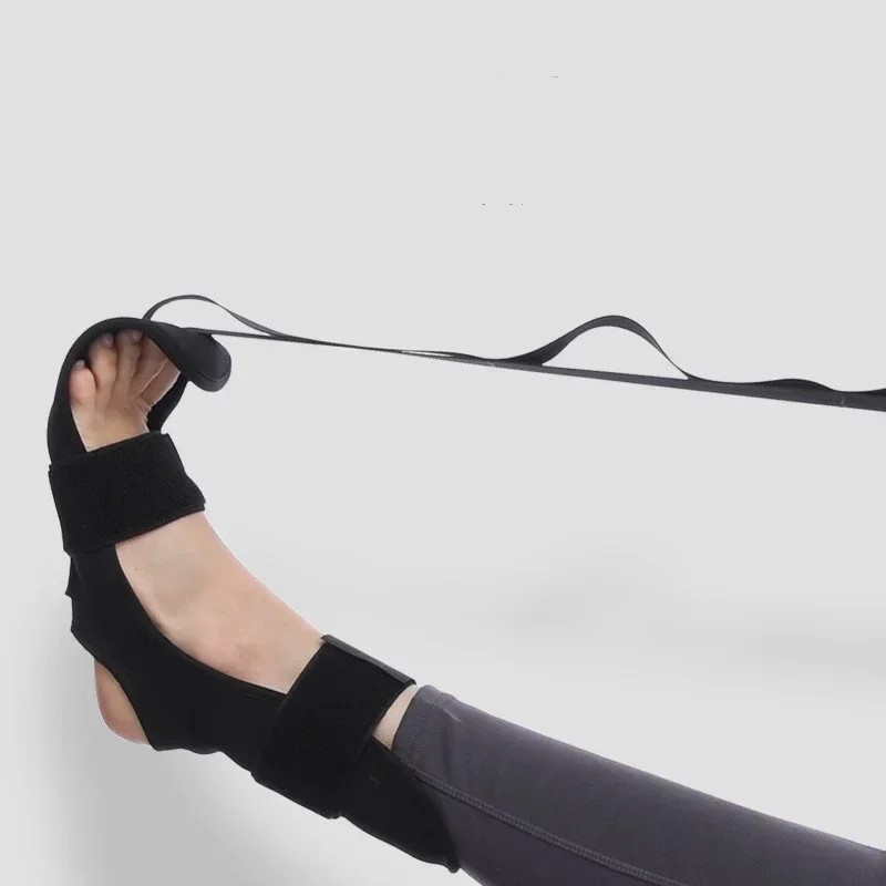 

Adjustable Ankle Support Brace Elastic Ligament Stretching Band For Foot Drop Correction Yoga