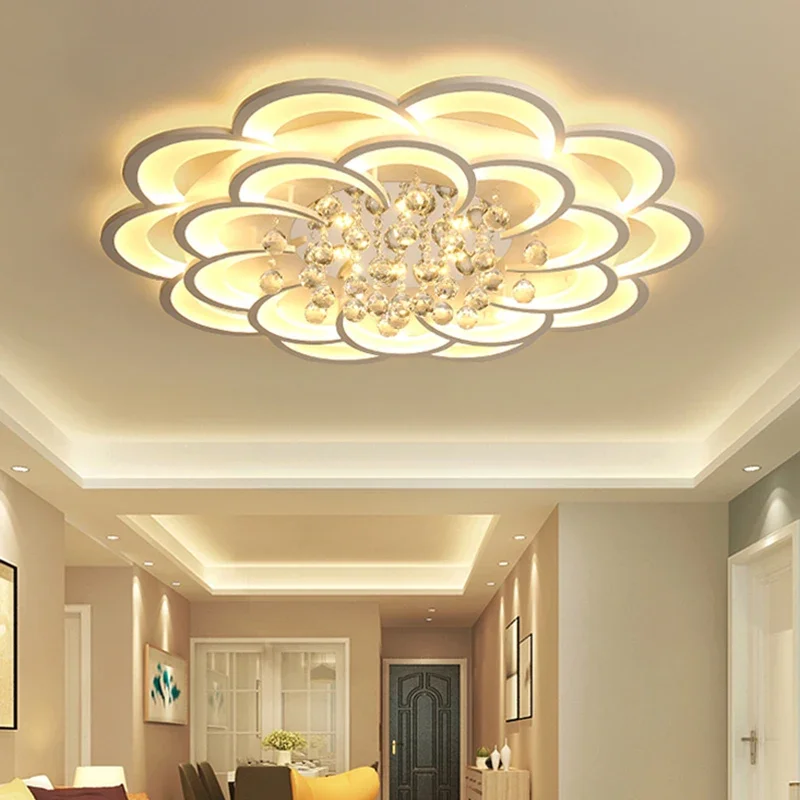 Crystal Ceiling Lam…
