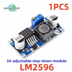 LM2596 DC-DC 3A Adjustable Voltage Reducing Module LM2596 Voltage Stabilizer 24V to 12V 5V 3V Electrostatic Bag Packaging