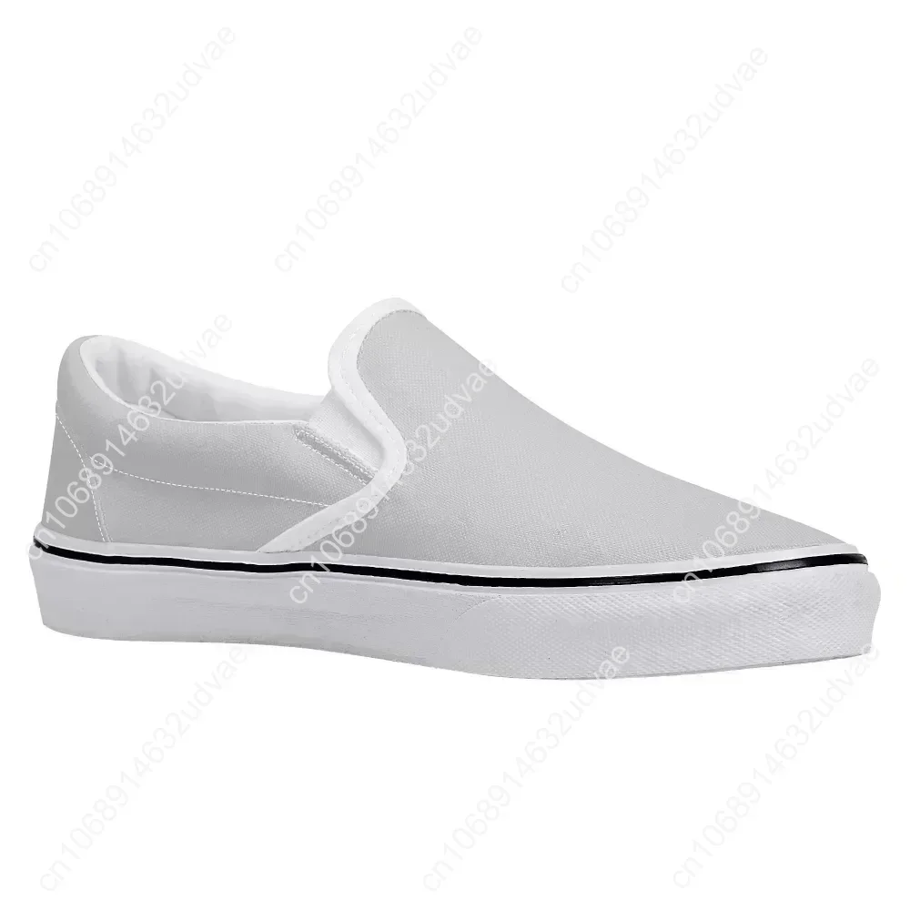 Custom Shoes New Slip On Shoes Fashion Comfortable Graphic Sneakers Simple High Quality Solid Color Casual Flat Dropshipping DIY