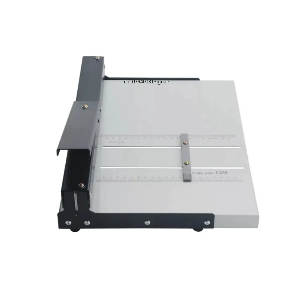 DIY manual paper indentation machine Y350  machine folding machine paper planer slit length 351MM positioning 20-220mm