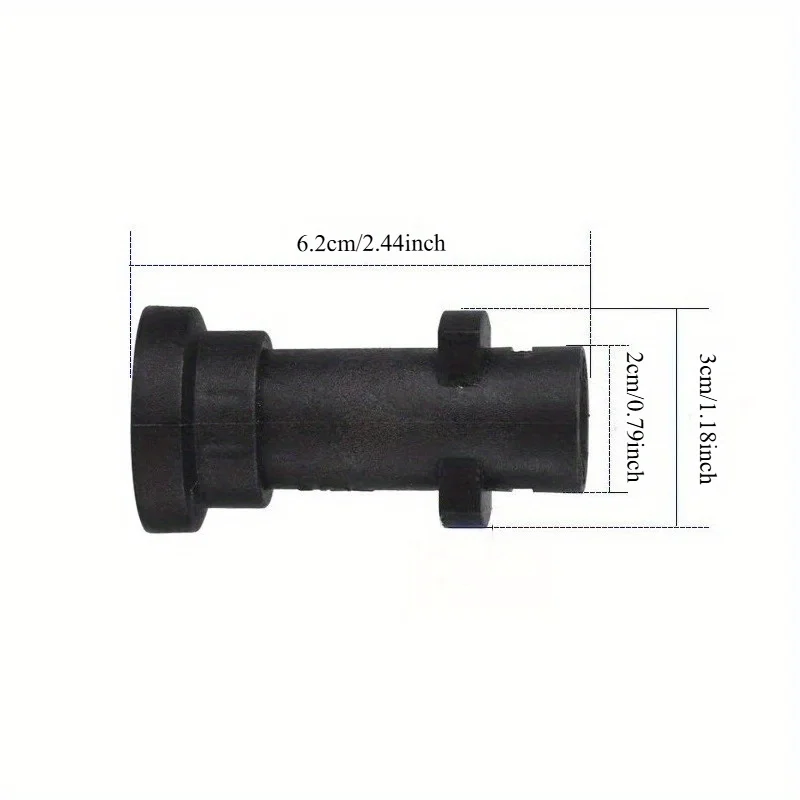 Nozzle Adapter for Karcher K2-K7 Washing Gun, Connects to Foamer Lance, Foam Generator & Jet Spear Connector Karcher K2-K7 Compa