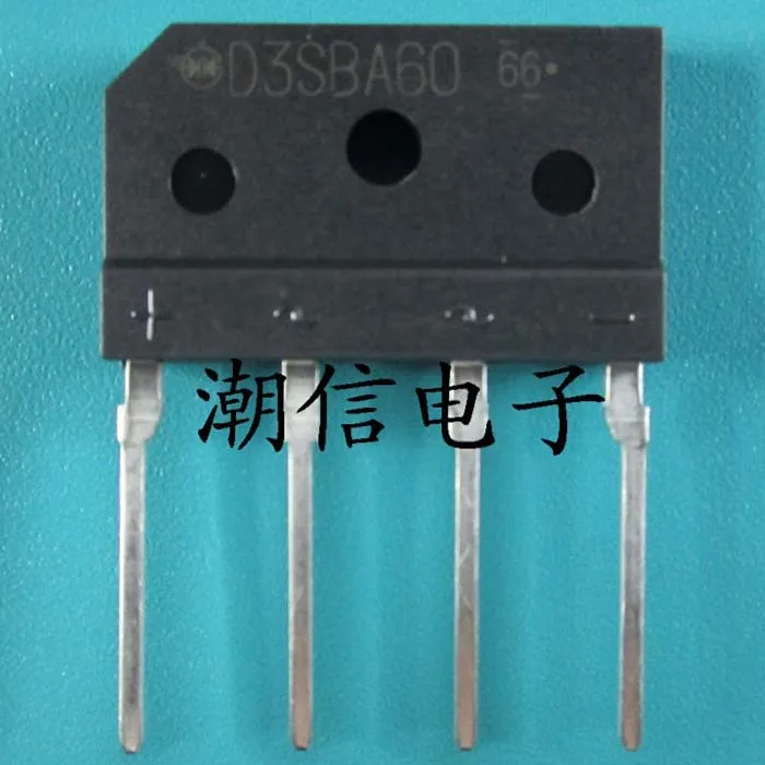 2pcs/lot D3SBA60 D3SB60 3SBA60 ZIP-4 In Stock