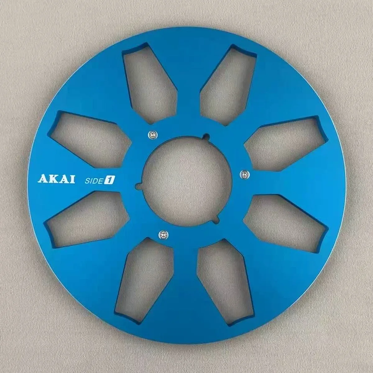10'' 1/4' Zoll Aluminiumspule für Roll-to-Roll-Bänder, Recorder, leere Aufwickelspule, kompatibel mit AIKI Studer ReVox TEAC BASF – Detail 1