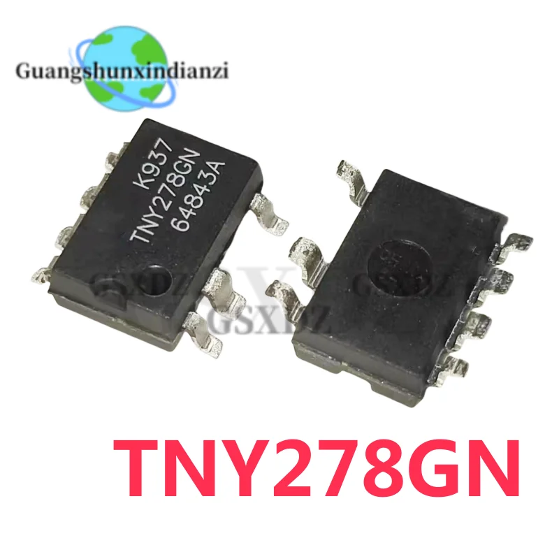 New 5PCS TNY278 TNY278GN TNY278GN-TL, SMD-8C, Off-Line Switcher