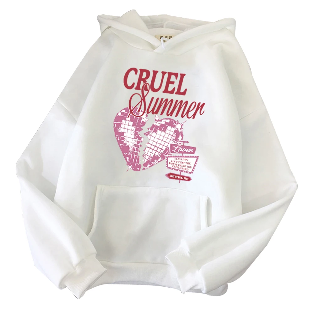 Cruel Summer Hoodie Taylor Music Hoodie Lover Album Shirt Swift Pullover Tops Streetwear Gift for Her