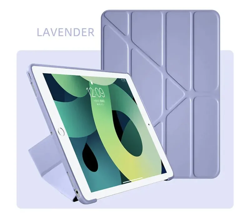 

Чехол для iPad Air 11 M3, 2025 11 дюймов, складной ТПУ Y-образный магнитный чехол с мягкой задней панелью, чехол для iPad Air 11 M2, 2024