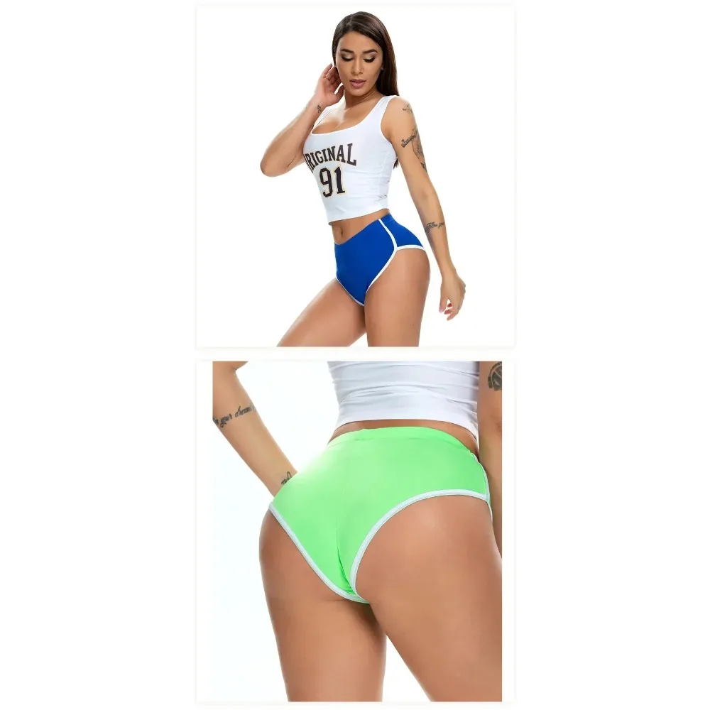 Sex Running Stretch Sports Shorts Yoga Yoga Pants New Summer Ladies Shorts Hot Pants European and American Clothing