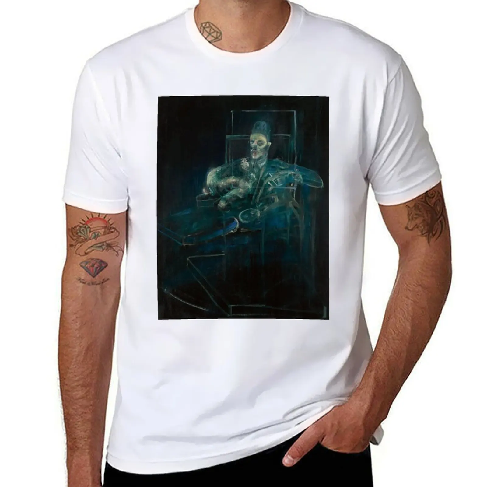 

Francis Bacon - Pope Lancoz T-Shirt t shirts for man pack white man t shirt heavy cotton t shirt man casual T-Shirt