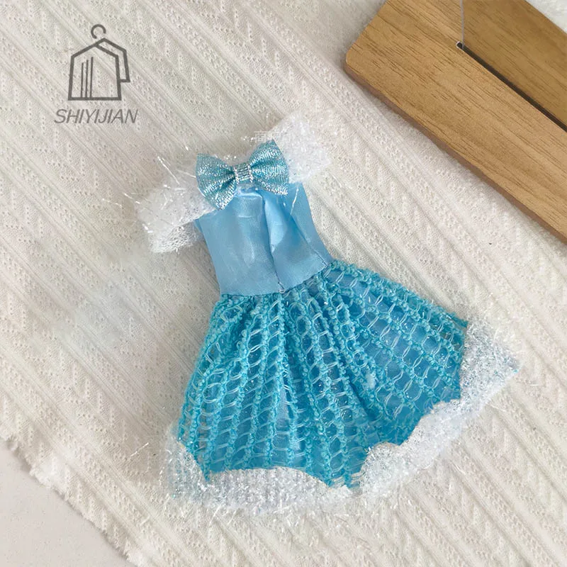 30 cm Supermodel Puppe Kleidung Zubehör Süße Schleife Prinzessin Kleid Mode Mädchen Dress Up Abendessen Kleid 1/6 Puppe Kleidung