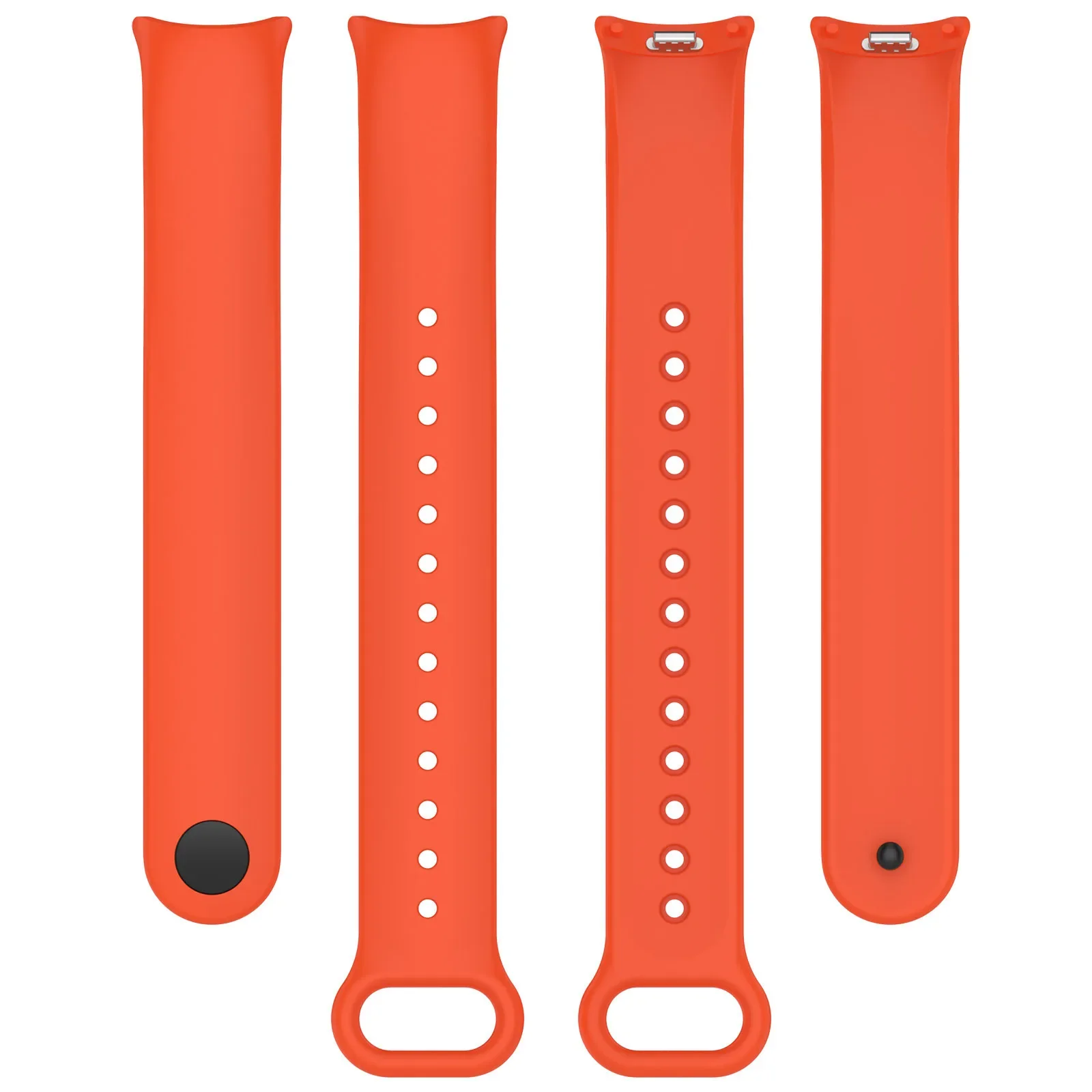 Silicone Strap for Xiaomi Mi Band 9/8 NFC Smart Watch Rubber Bracelet Wristband for Mi Band 8 Mi 9 Sports Adjustable Wrist Strap