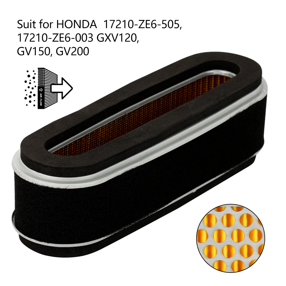 XCAN Air Filter For Honda 17210-ZE6-505 17210-ZE6-003 GXV120 GV150 GV200 HR194 HR195 HR21 HR214 HR215 HR21 Lawn Mower Parts