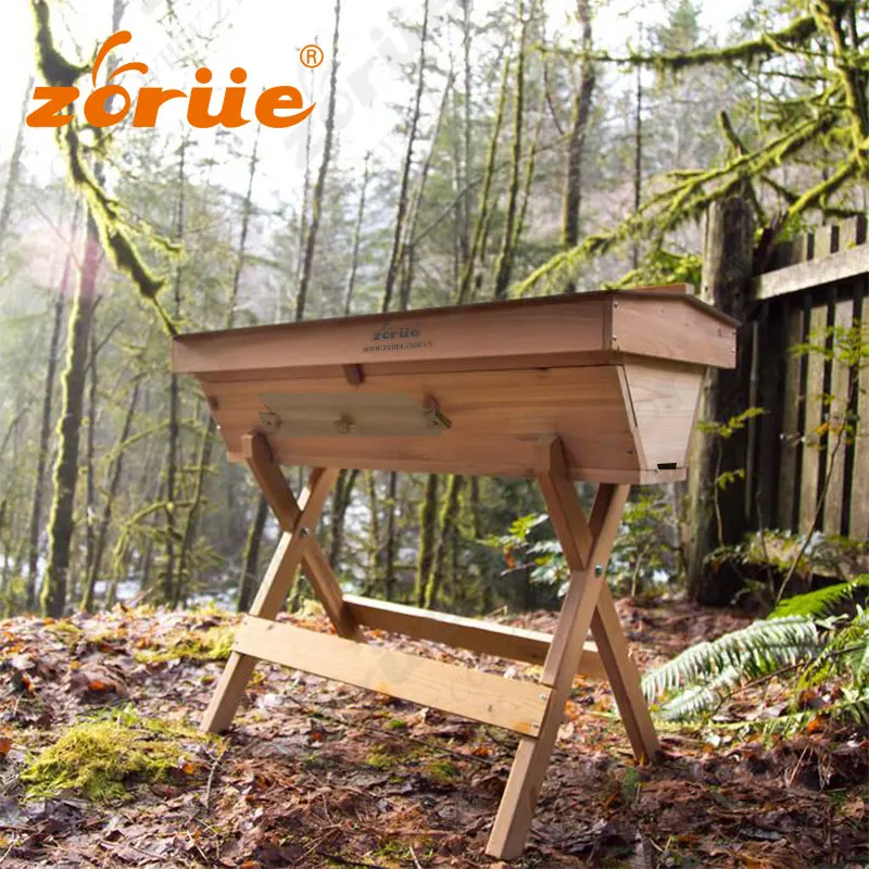 

2026 High-Quality Eco-Friendly Wooden BeehivesWooden Top Bar Honey Africa Bee Hive 30 Top Bar Beehive Bee Farm Box Horizontal Be