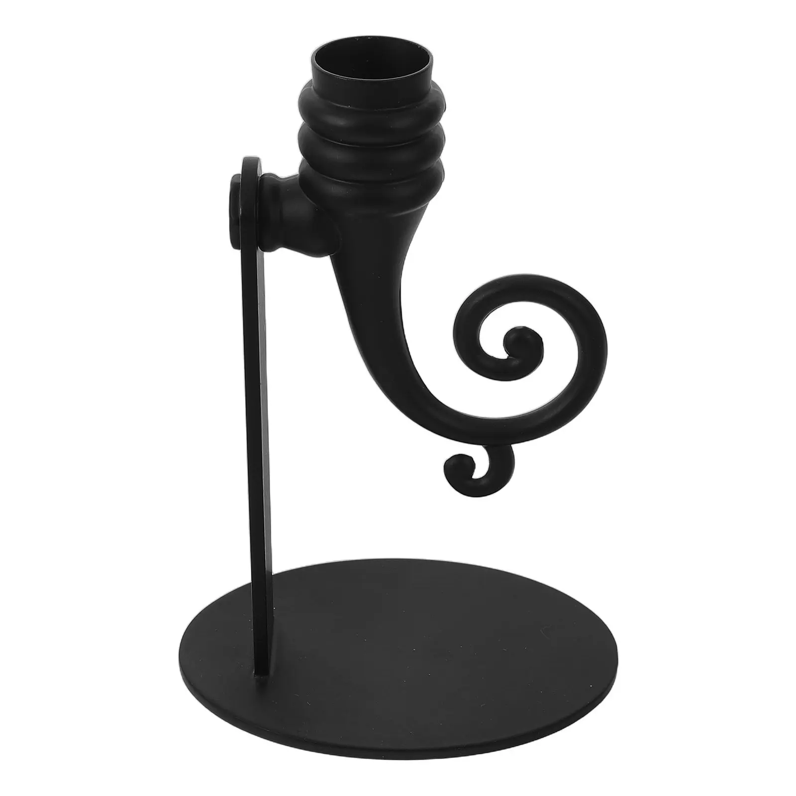 Vintage Metal Taper Holder Rustic Elegant Table Centerpiece for Wedding Valentine's Day Holiday Romantic Dinner Decor