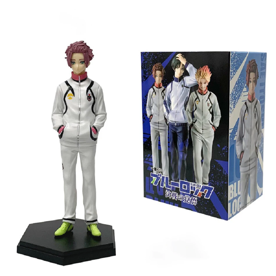 19 cm Ichiban Kuji Blue Lock Anime-Figur, Itoshi Rin, Itoshi Sae, Ryusei Shidou, Actionfigur, PVC, Sammelfigur, Puppe, Spielzeug, Geschenk. – Detail 7