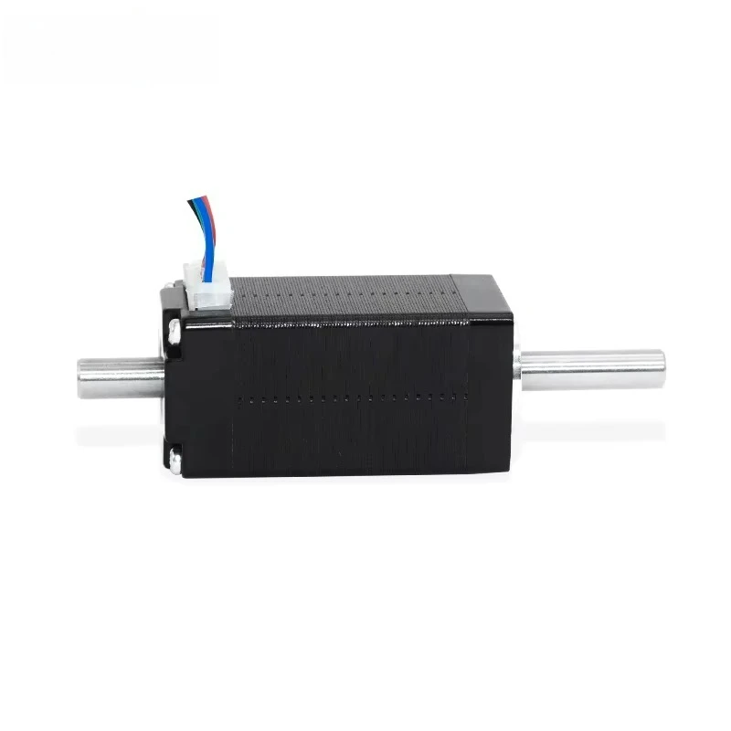 

DC 24V 0.8a 5mm dual hollow shaft stepper motor 2-phase 1.8 degree Nema 8 numerical control dual hollow shaft stepper motor