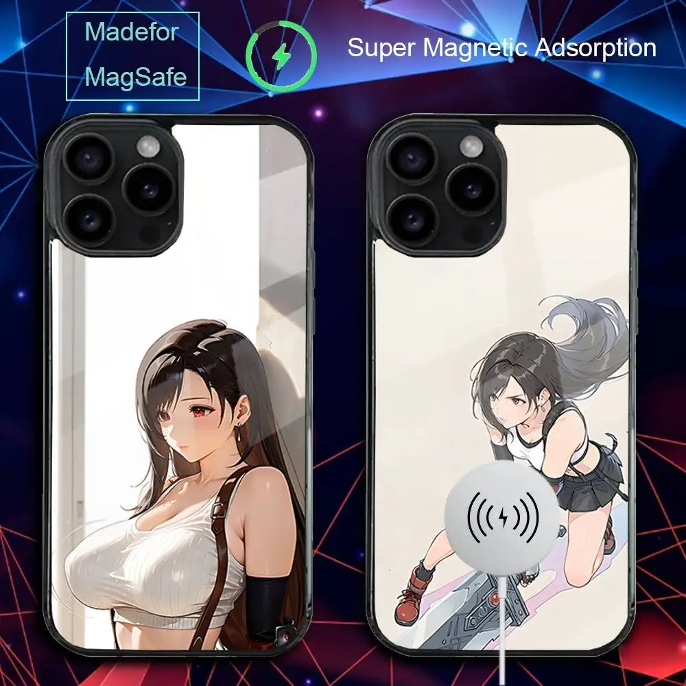 

T-Tifa Game L-Lockhart Phone Case For iPhone 17,16,15,14,13,12,11,Pro,Max,Plus,Mini,SE4,E Magnetic Magsafe Wireless Charging