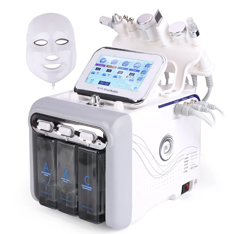 

New 7In 1 Water Dermabrasion Machine Deep Cleansing Machine Water Jet Hydro Diamond Facial Clean Dead Skin Removal For Salon Use