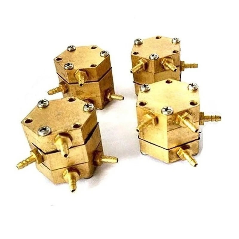1 Pcs Lab Air Water Valve Hexagonal with Pressure Regulator Fits 4mm Hose for Chair Unit. Best Tool s