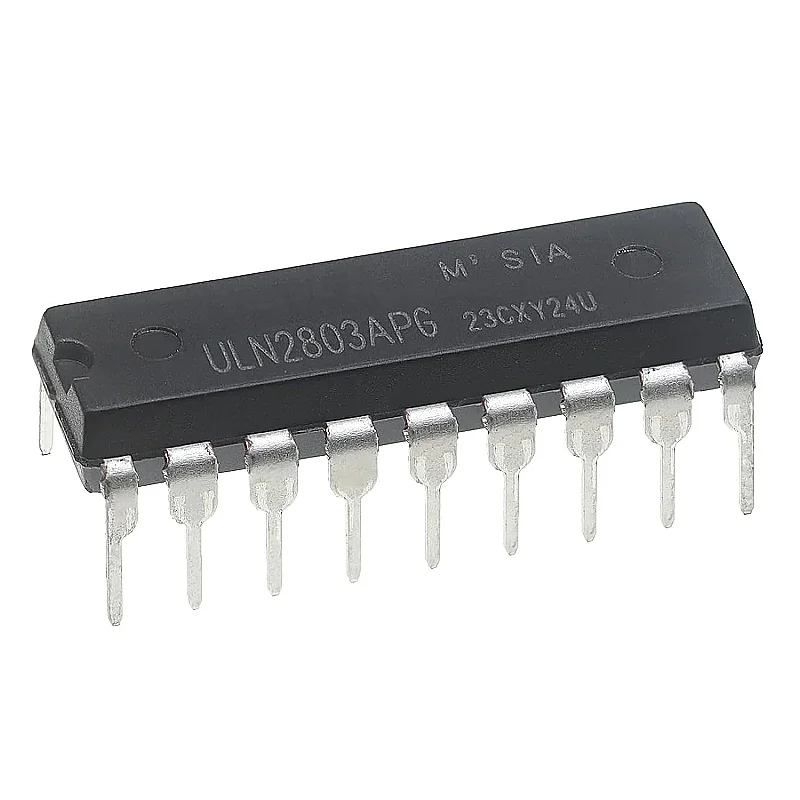 ULN2803 ULN2803A 2803 Transistor Array 8-Channel Darlington Transistors High Voltage High Current NPN IC DIP-18 (Pack of 10)