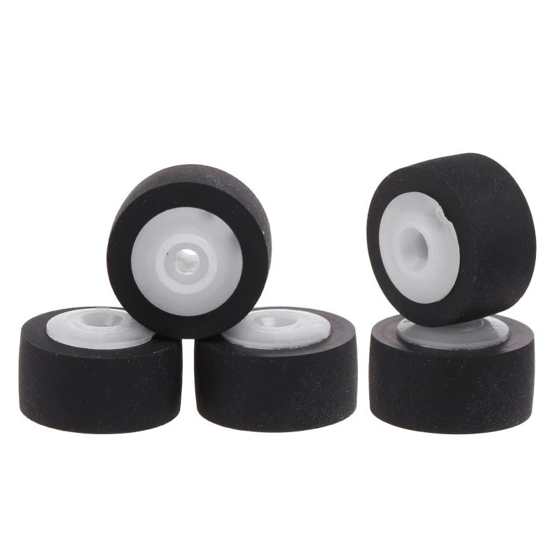 Cartucho de cinto de pressão para carro, 5 peças 13mm x 8x2 áudio rádio gravador de fita movimento rolo de pitada de borracha estéreo cassete roda de deck
