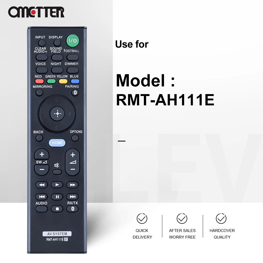 New RMT-AH111E For Sony High Power Audio System Theater HT-ST5 HT-XT1 HT-CT290 HT-CT291 HT-NT3 SA-CT390