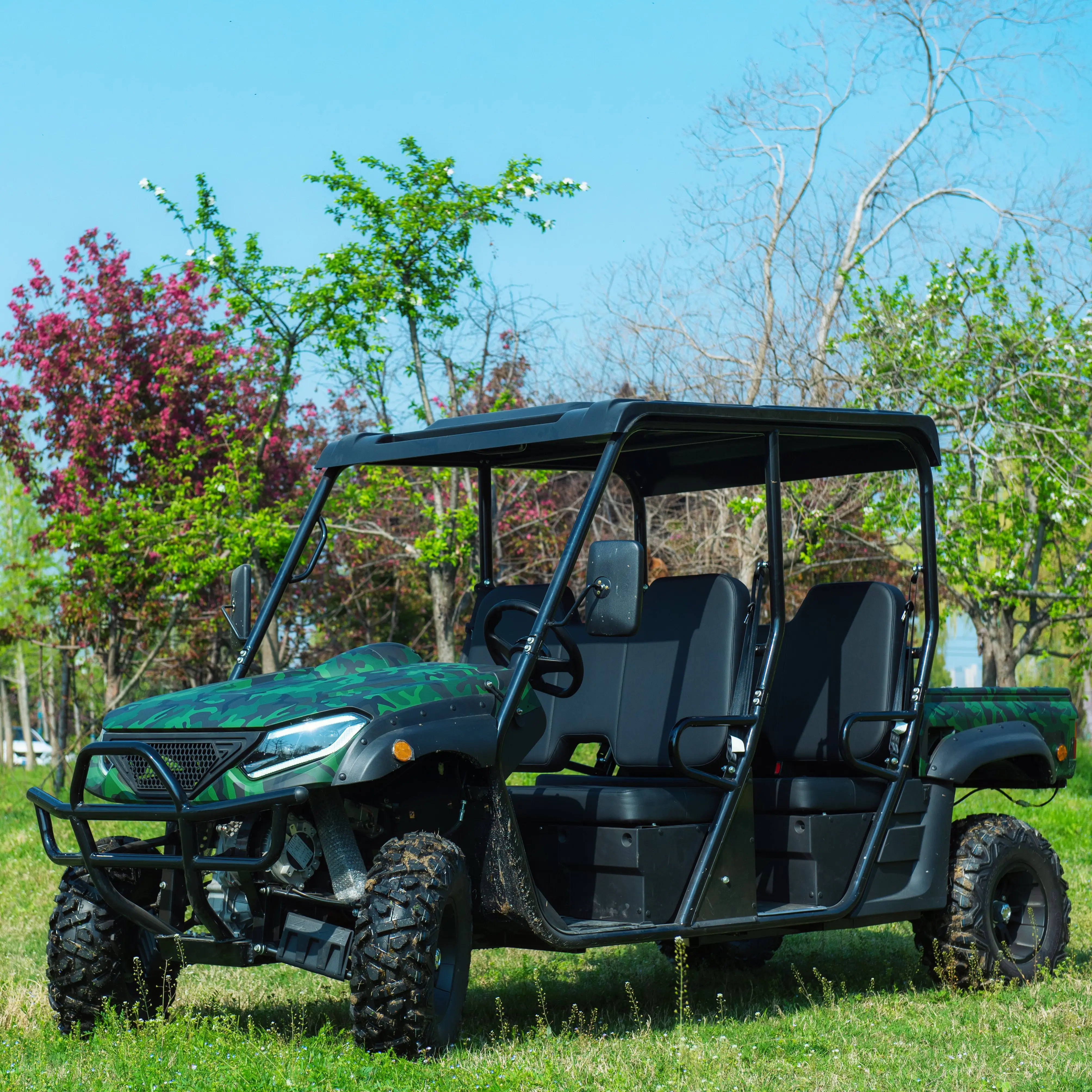 Electric Utv 4 Seater - Véhicule utilitaire agricole 4x4, UTV électrique