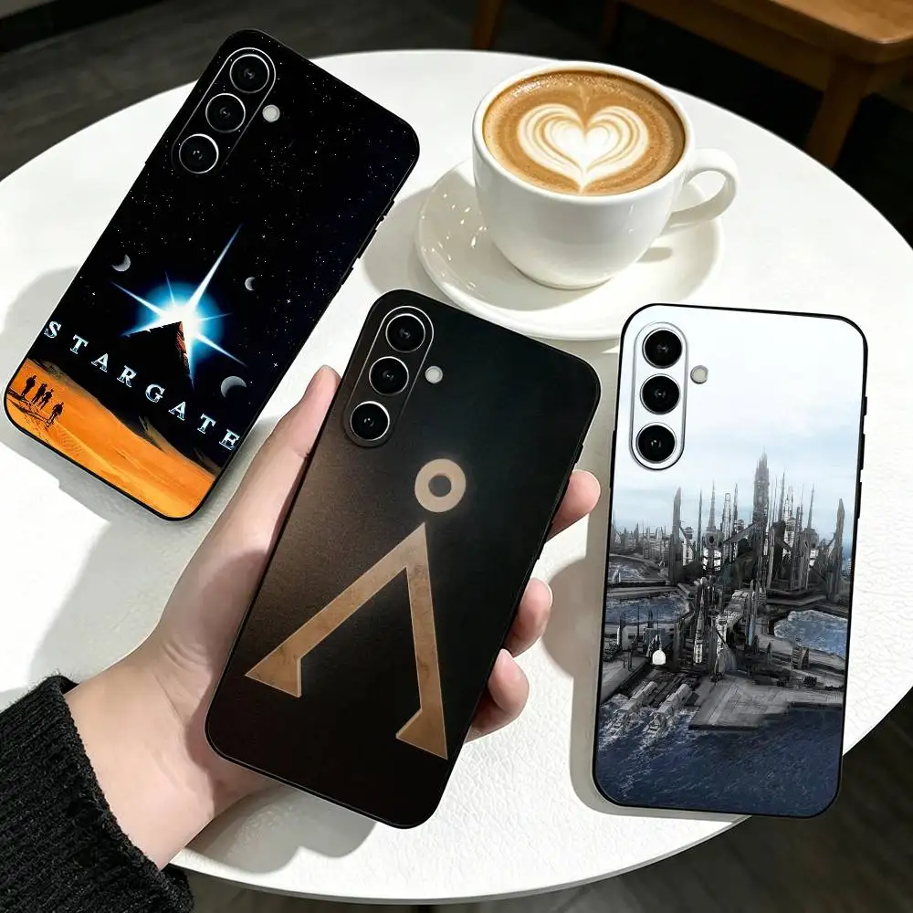

Stargate A-Atlantis Phone Case For Samsung Galaxy A73,A72,A71,A70,A53,A52,A51,Soft Silicone Black Cover