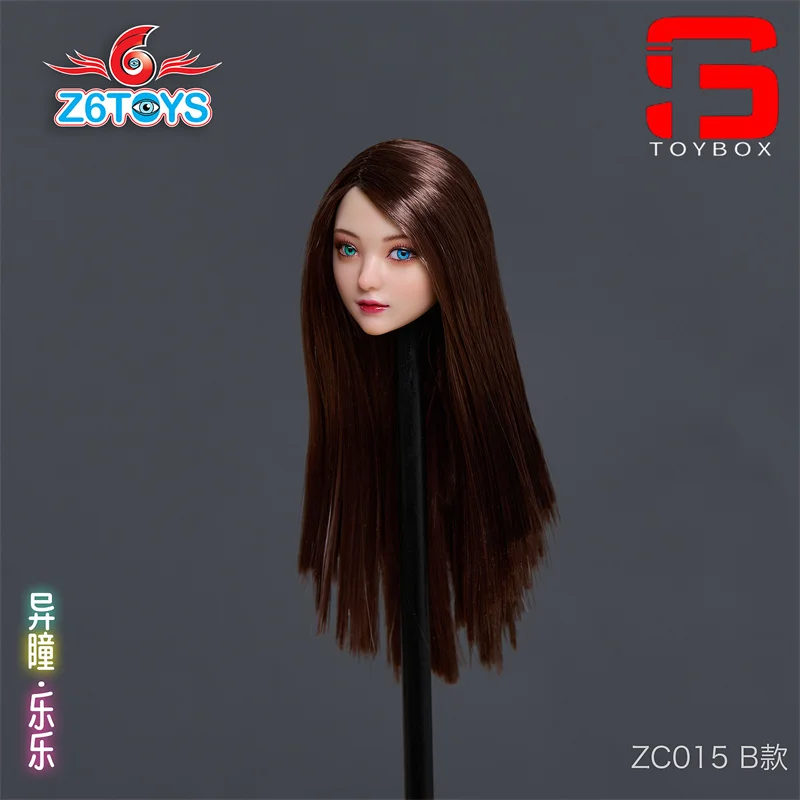Z6TOYS ZC015 1/6 skala Lele Beauty Head Sculpt z ruchomymi oczami Model Fit 12 ''kobieta żołnierz figurka ciało