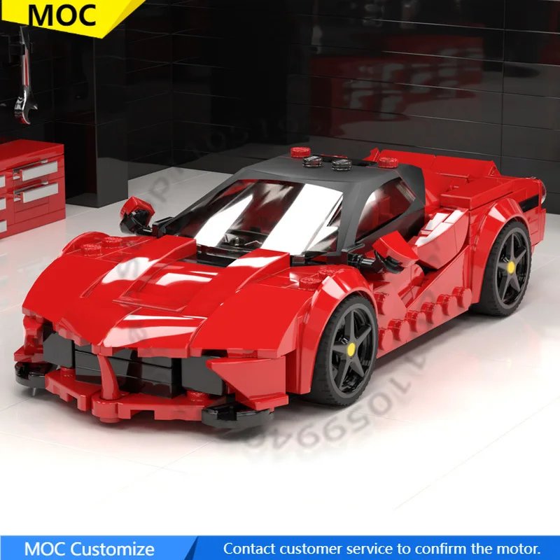 

239 PCS Supercar F3 MOC Customize Modular Building Block Creative Design Educational Learning Toy STEM DIY Holiday Toy Gifts
