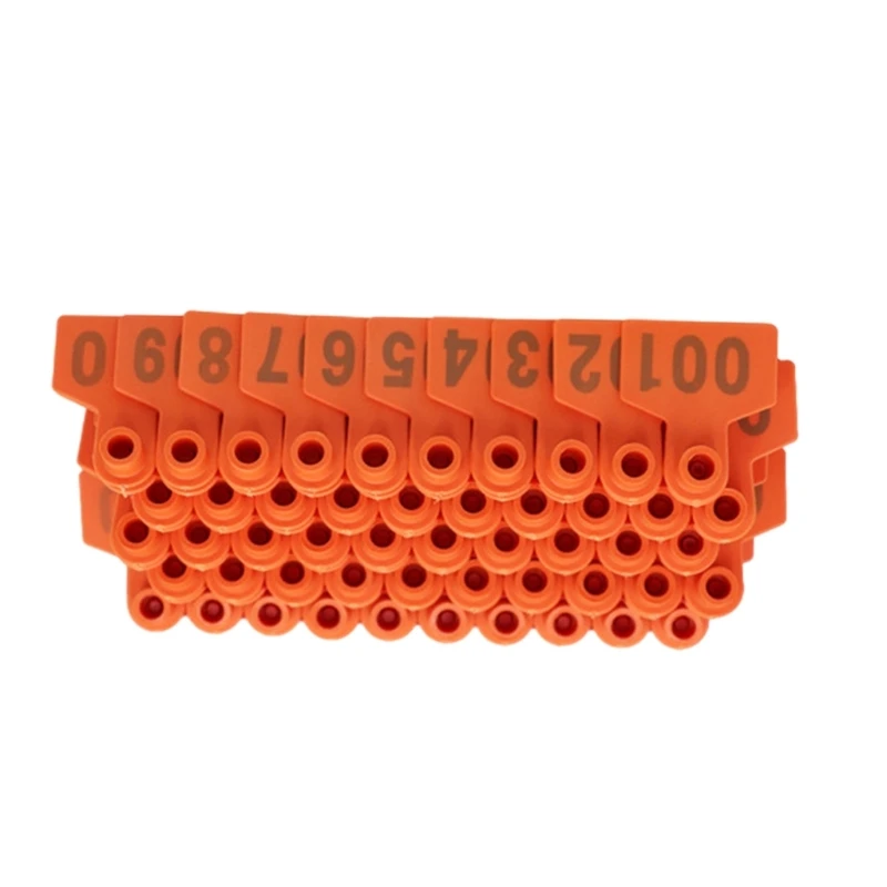 Reliability Ear Cards with Number Cattle Sheep Ear Label Veterinaries Ear Card K92A