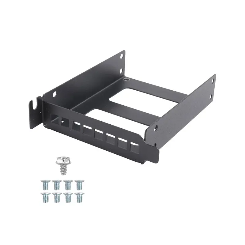 A72T PCI Slot 2.5Inch IDE/SATA/SSD/HDD Rear Panel Mount Bracket Hard Drive Adapter Tray With Profile Bracket