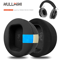Nullmini Cooling Gel Earpads for Superlux HD660 HD330 HD669 Headphones Ear Cushion Headband