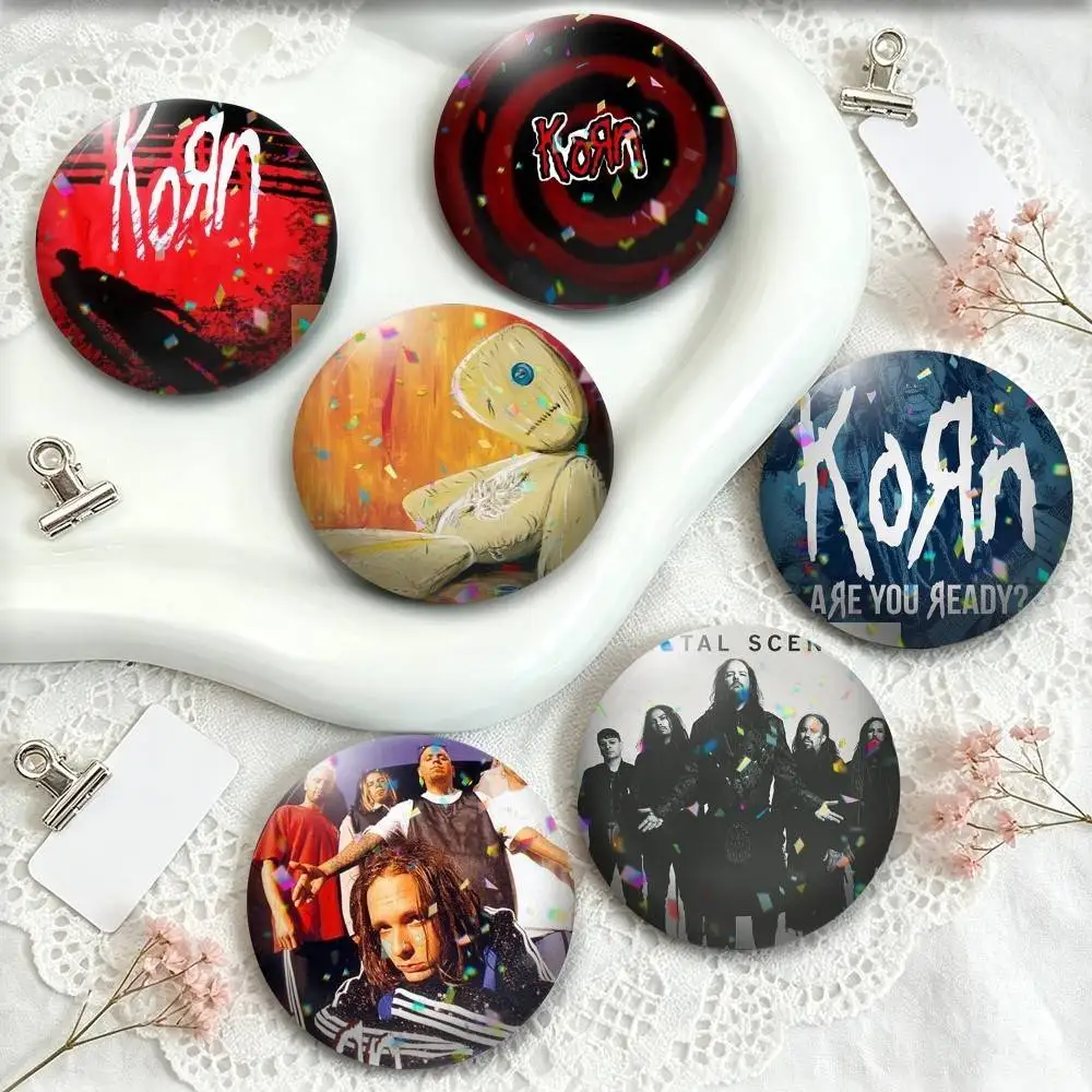 Band K-Korn   25mm 32mm 44mm 58mm 75mm Brooches Badges Pins for Accessories Gift