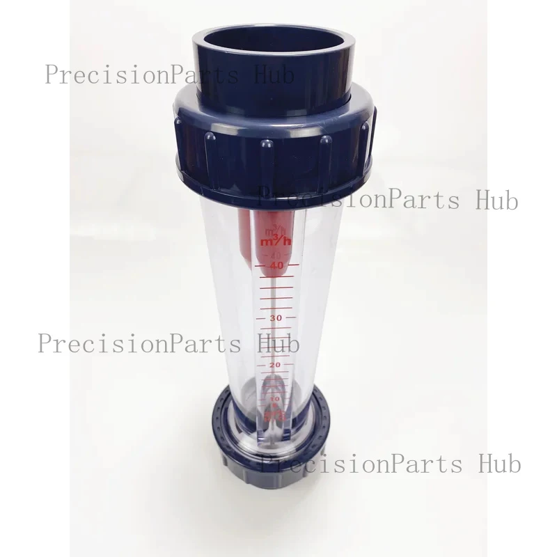 Plastic Tube Rotor LZS-15/25/32/50/65 / Float Liquid Water Flow Meter Pipeline Type