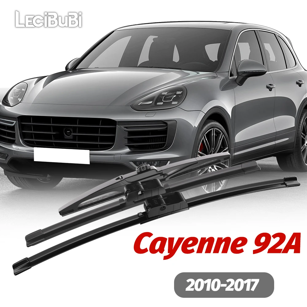 

1set Front & Rear Windshield Wiper Blades Windscreen Wipers For Porsche Cayenne 92A 2010-2017 2011 2012 2013 2014 Accessories