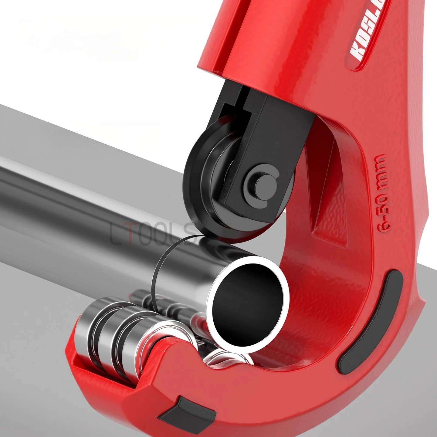 قاطع الأنابيب الدوارة اليدوي المتين متعدد المواصفات قاطع سبائك الألومنيوم شفرة صلابة عالية مع مكشطة إزالة الأزيز