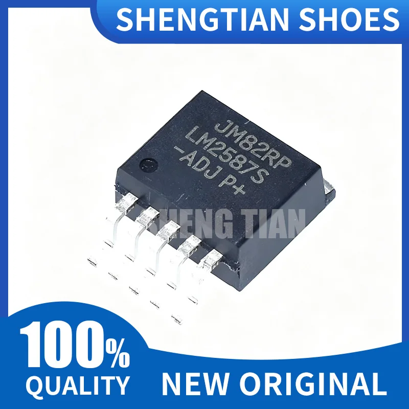 5pcs/lot  LM2587S-ADJ LM2587 chip switching regulator 5A adjustable new TO-263-5